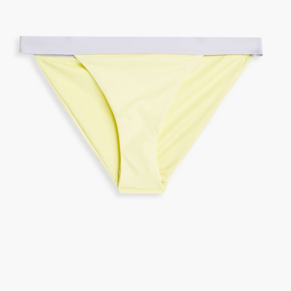 ONIA
Leila two-tone low-rise bikini briefs NWT Size M
